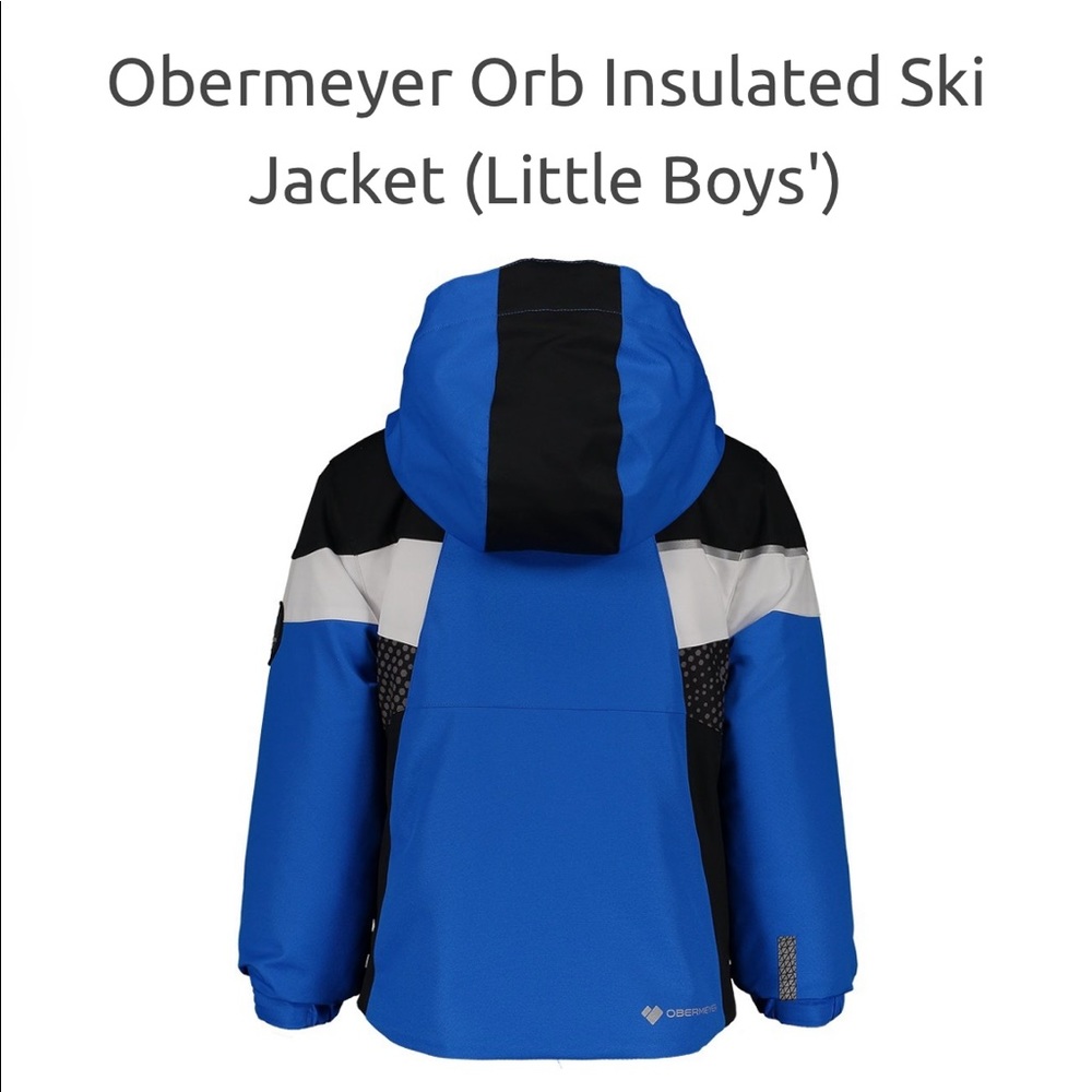 Obermayer boys ski jacket orb size 7